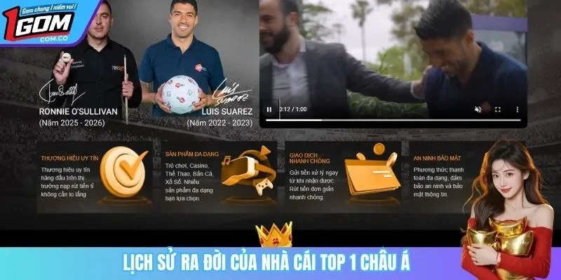 Lịch sử ra đời của nhà cái top 1 Châu Á