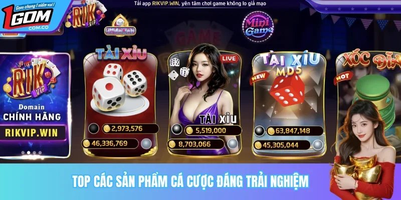 Mỗi tựa game tại cổng game đều hấp dẫn và mức thưởng cao